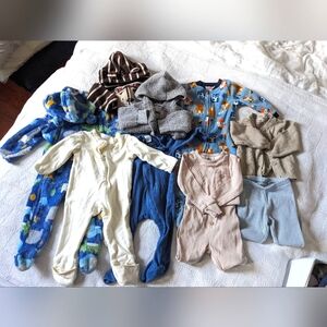 Bundle - 6-9 months Boy, Gender neutral - Wheat, Pijeme, Nat & Marine, Old Navy